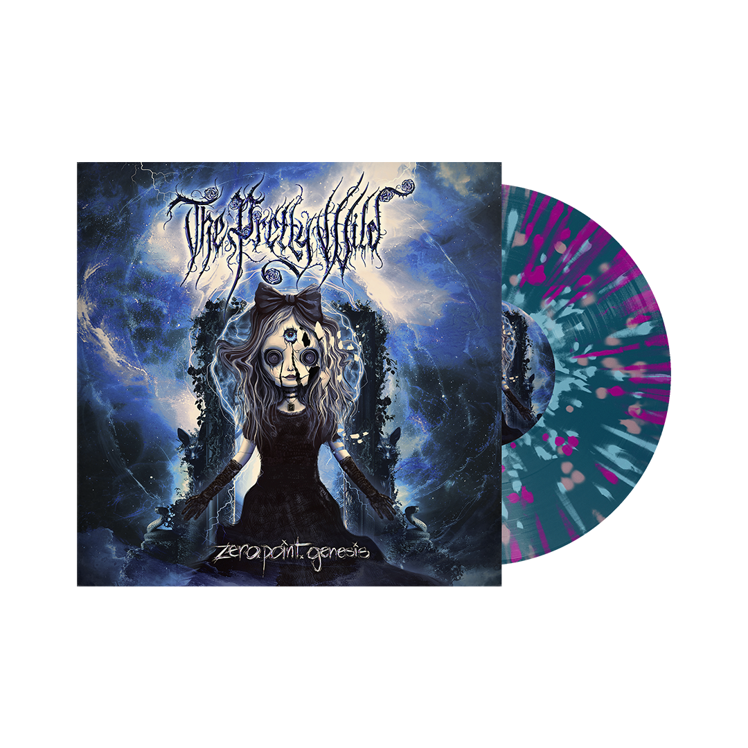 Zero.Point.Genesis LP (Trans Blue w/ Pink + Violet + Baby Blue Splatter)