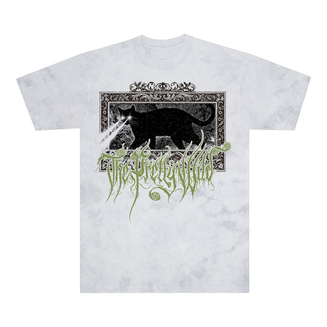 Laser Cat Tie Dye Tee