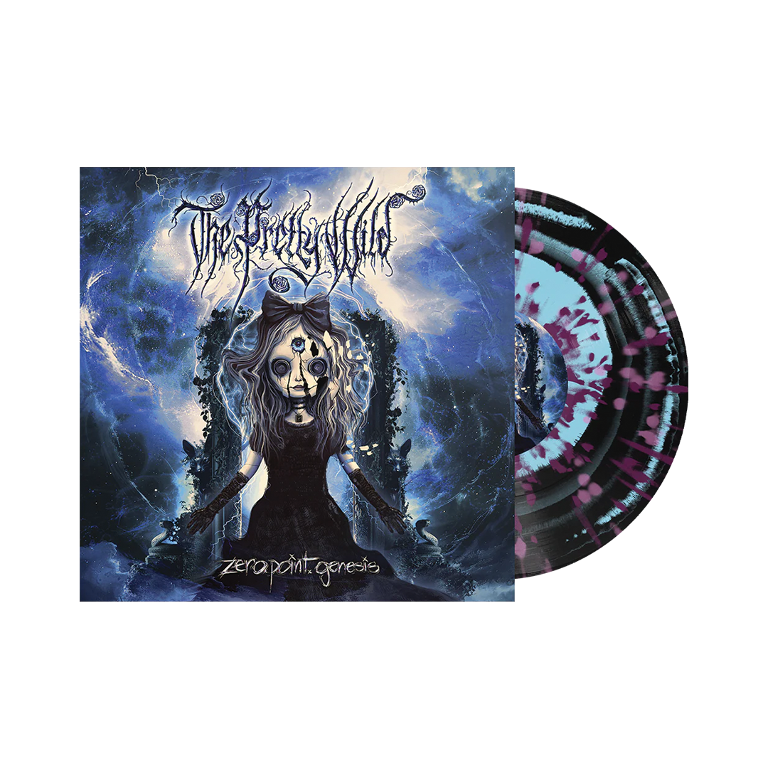 Zero.Point.Genesis LP (Blue + Black Side A/B w/ Purple Splatter)